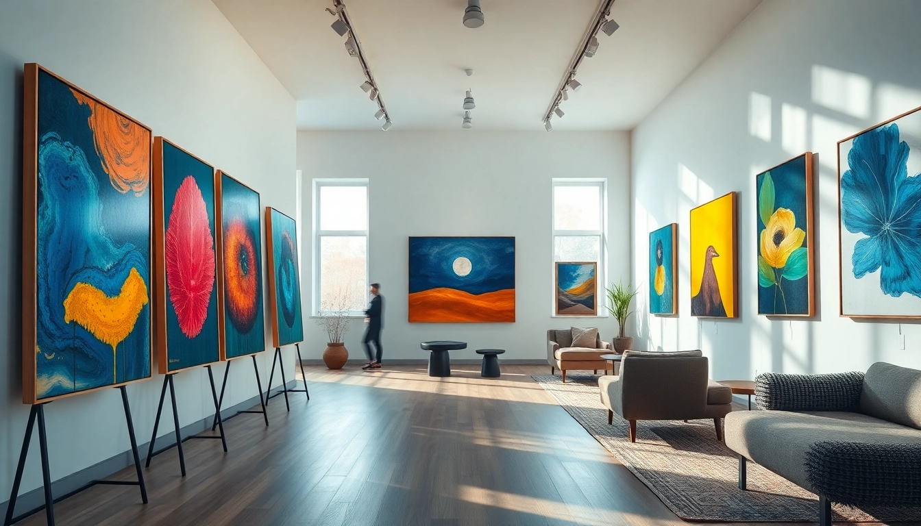 Immerse yourself in the in lieu gallery's stunning contemporary art collection.