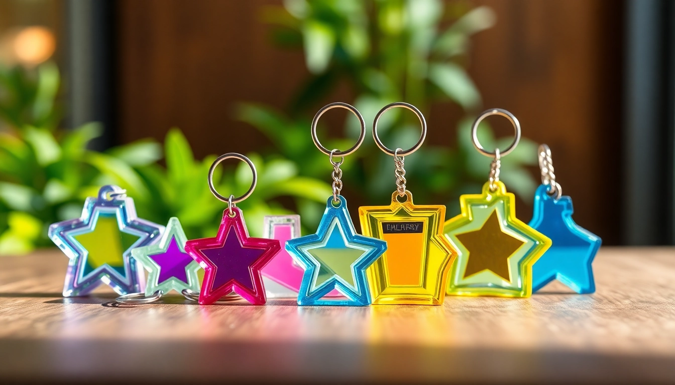 Unique Acrylic Keychain Custom Designs for Every Preference