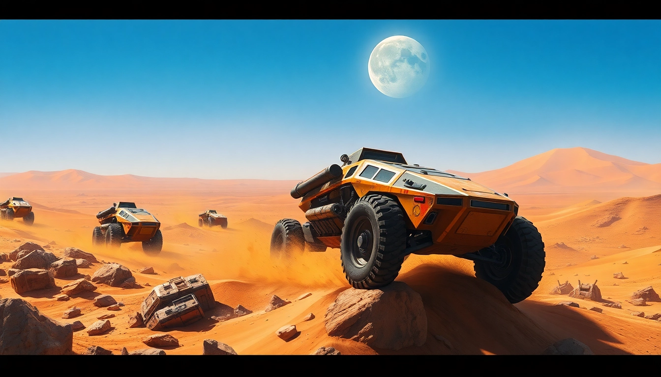 Experience the thrilling dune 2 game with intense battle scenes in a unique desert setting.