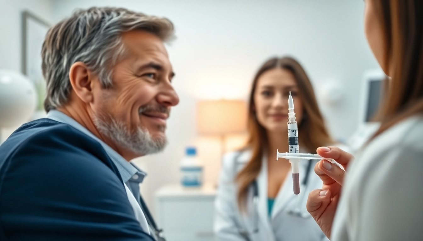 Engaging consultation about Injectable Weight Loss in a professional healthcare setting.